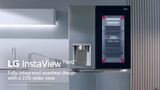 LG Side-by-Side InstaView Door-in-Door™ šaldytuvas, 635L, plotis 91,3cm, aukščio 179cm, Total No Frost, play video, GSQV90MCAE, thumbnail 1