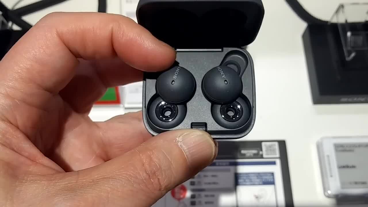 価格.com - 『LinkBudsの外観』SONY LinkBuds WF-L900 (W) [ホワイト