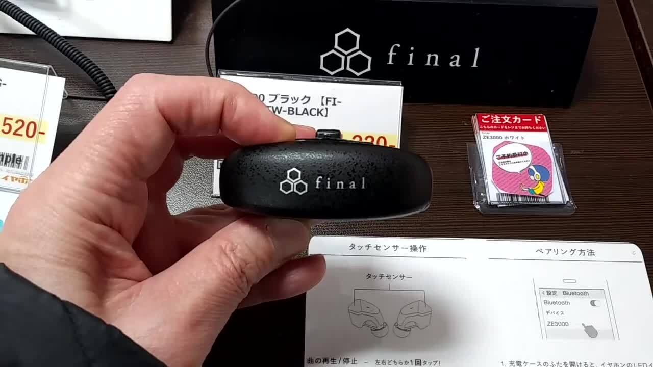 E3000を越えるZE3000のネーミングは伊達ではない』 final ZE3000 FI