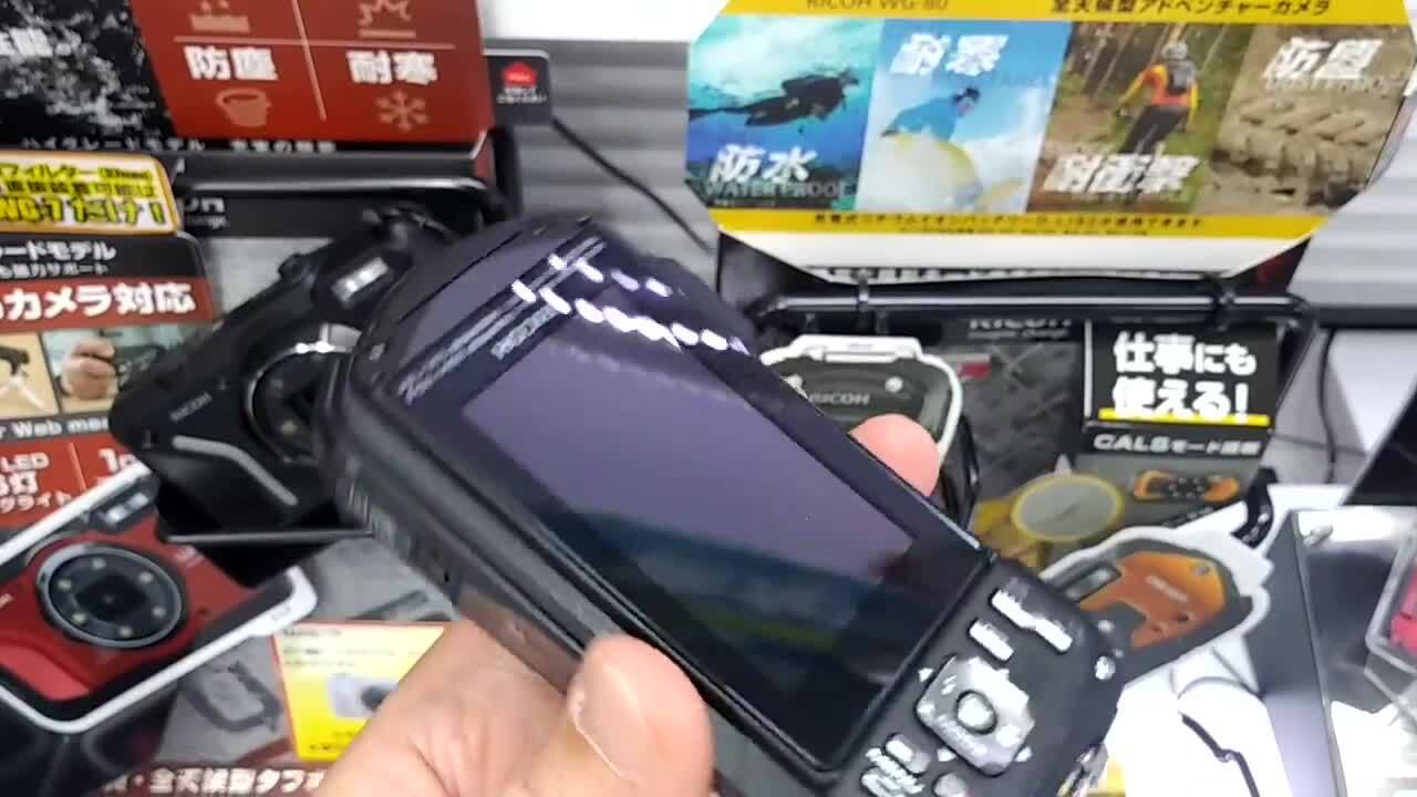 リコー RICOH WG-80 [オレンジ] レビュー評価・評判 - 価格.com