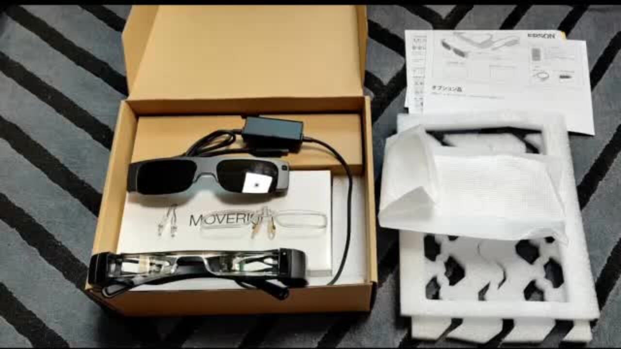 美品○付属品完品○EPSON MOVERIO スマートグラス BT-30E EPSON MOVERIO