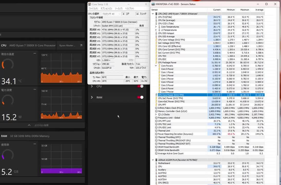 【早い者勝ち！】AMD Ryzen 7 5800X　開封確認のみ未使用 Amazon | INLAND マイクロセンター AMD Ryzen 7 5800X 8コア 16