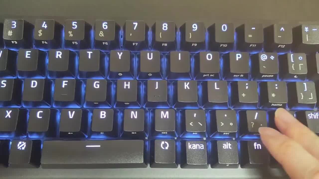 Razer BlackWidow V3 Mini HyperSpeed JP Green Switch RZ03