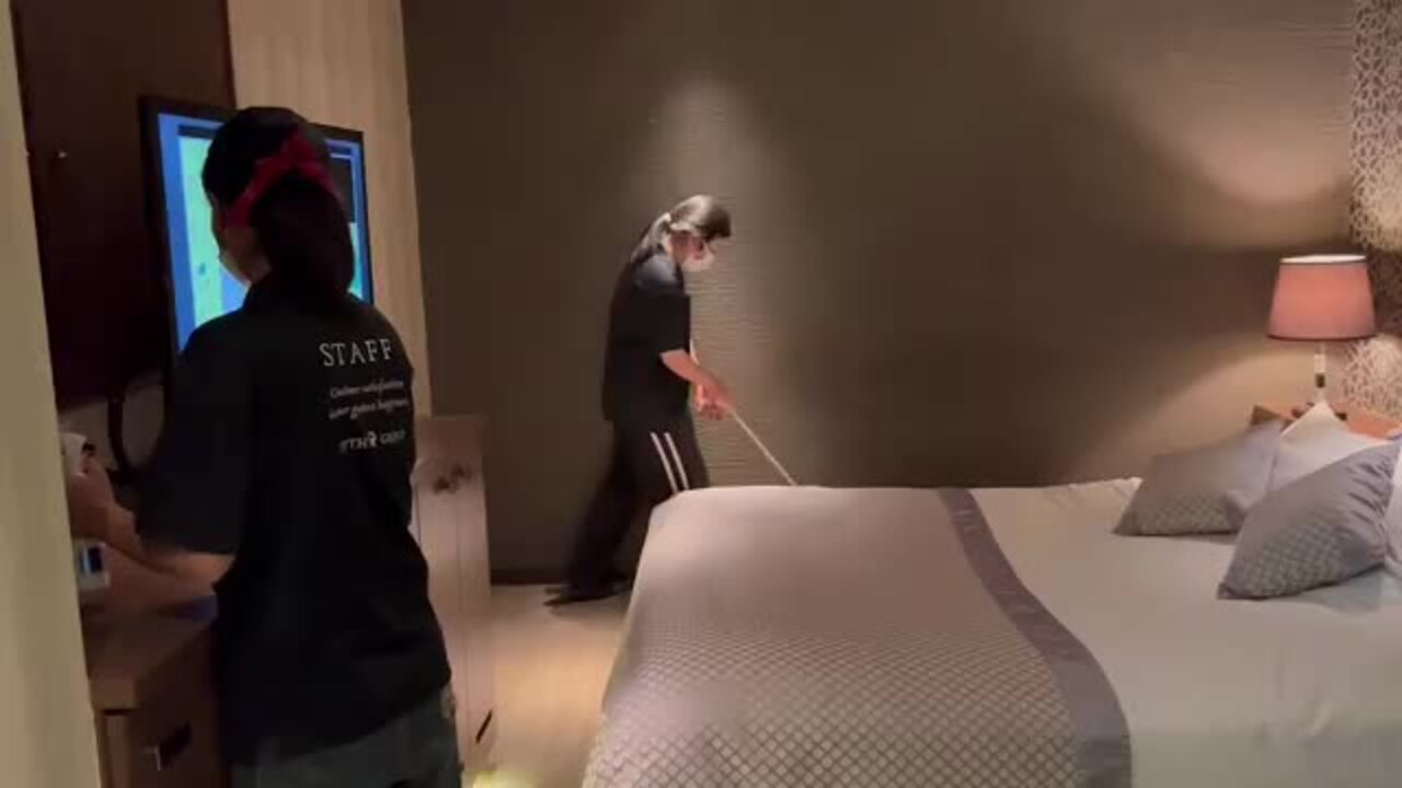 ホテル内を撮影させていただきました！