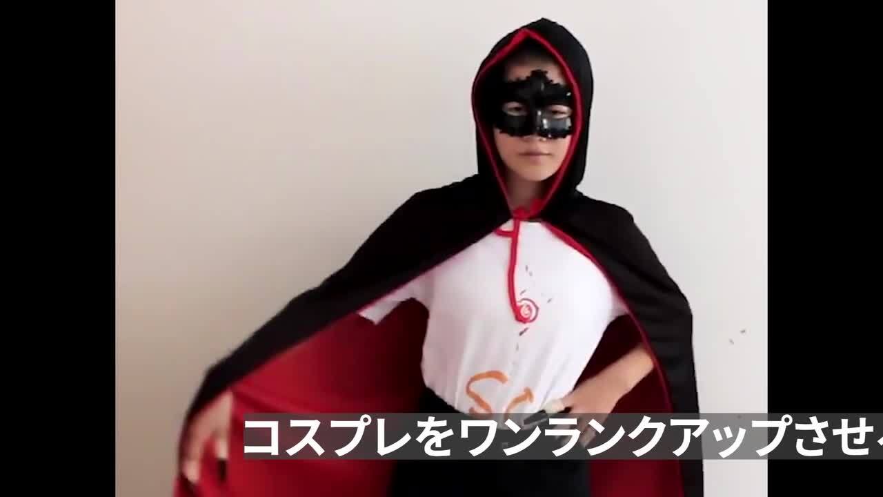 楽天市場】バラエティ本舗 ハロウィン フード付き マント 男女