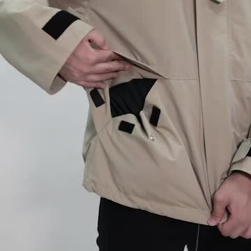 CLEL クレイル　ミリタリーデザイン　マウンテンパーカー　ホワイト系　XS CLEL｜クレイルのマウンテンパーカー（フードあり）通販 - ZOZOTOWN