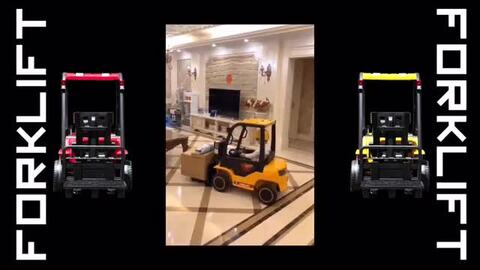 楽天市場】乗用玩具 乗用ラジコン フォークリフト はたらく車 なりきり