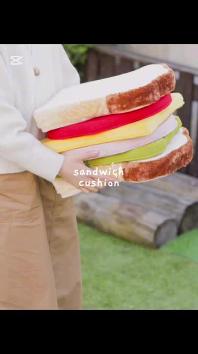 楽天市場】クッション サンドイッチ 食パンシリーズ