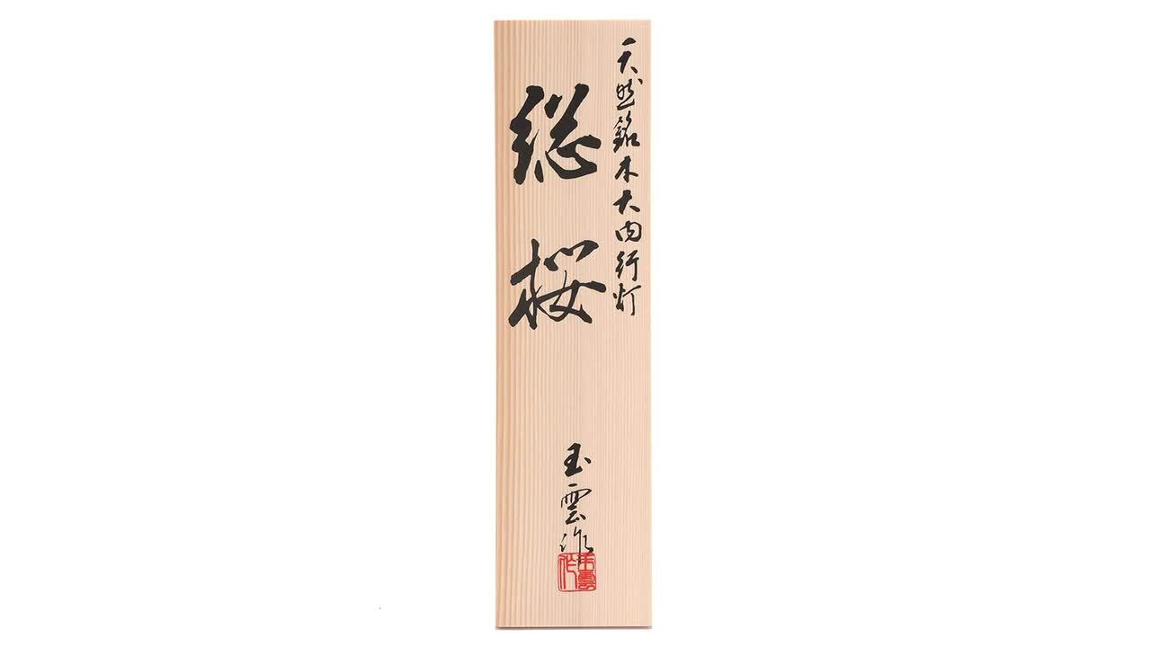 楽天市場】盆提灯 盆ちょうちん 新盆 提灯 銘木行灯 桜 絵入 大