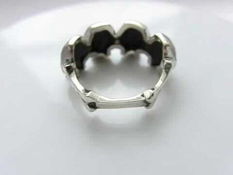 楽天市場】スカルヘッドリング シルバー925 18号 : Jewelry Orgel