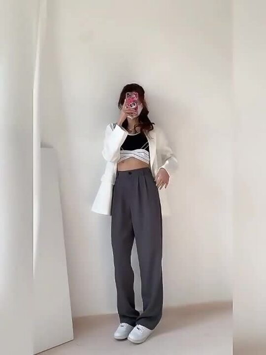 レディースワイドレッグパンツ プルオン 足長マキシ 韓国 s6431 ガウチョパンツ ワイドパンツ レディース ロングパンツ 大きい
