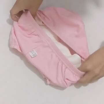 失禁パンツ おむつカバー LLサイズ 表は白撥水 裏はゴム05ミリ