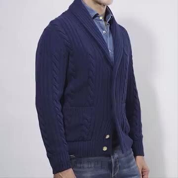 楽天市場】【返品不可】バフィー BAFY ニット ショールカラー