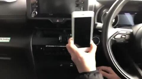 楽天市場】槌屋ヤック 10系 ヤリスクロス 専用 スマートフォン
