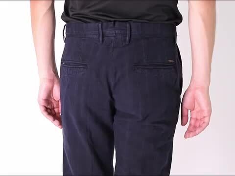 黒 コットン黒染スラックス ゴムウエスト 楽天市場】INCOTEX SLACKS / インコテックス スラックス｜製品
