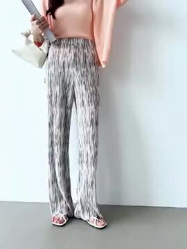 楽天市場】【7/17！クーポンで1,860円】 ワイドパンツ プリーツ