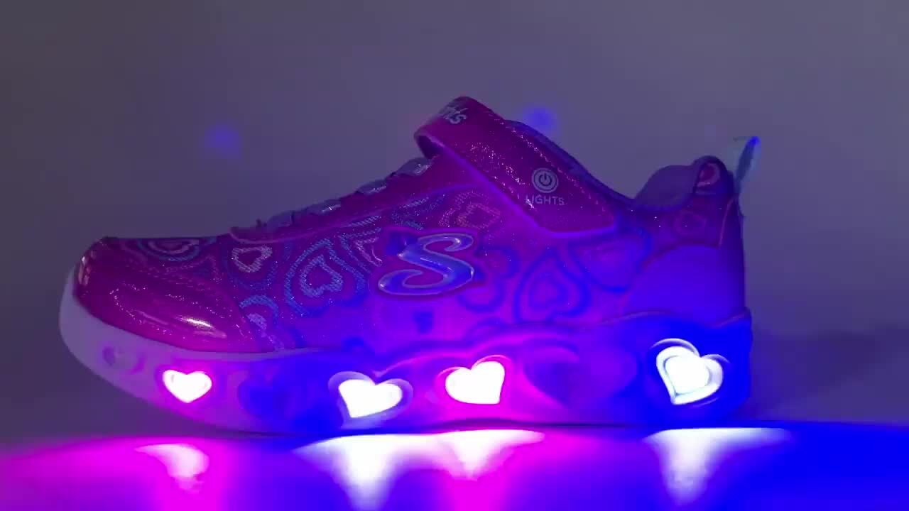 スケッチャーズ] S Lights-Flutter ハート Lights-Bring Sparkle キッズ カジュアル シューズ スケッチャーズ] S  Lights-Flutter ハート Lights-Bring Sparkle キッズ カジュアル シューズ スケッチャーズ] S Lights-Flutter  ハート Lights-Bring Sparkle キッズ ... [スケッチャーズ] S Lights-Flutter ハート Lights-Bring Sparkle キッズ カジュアル シューズ