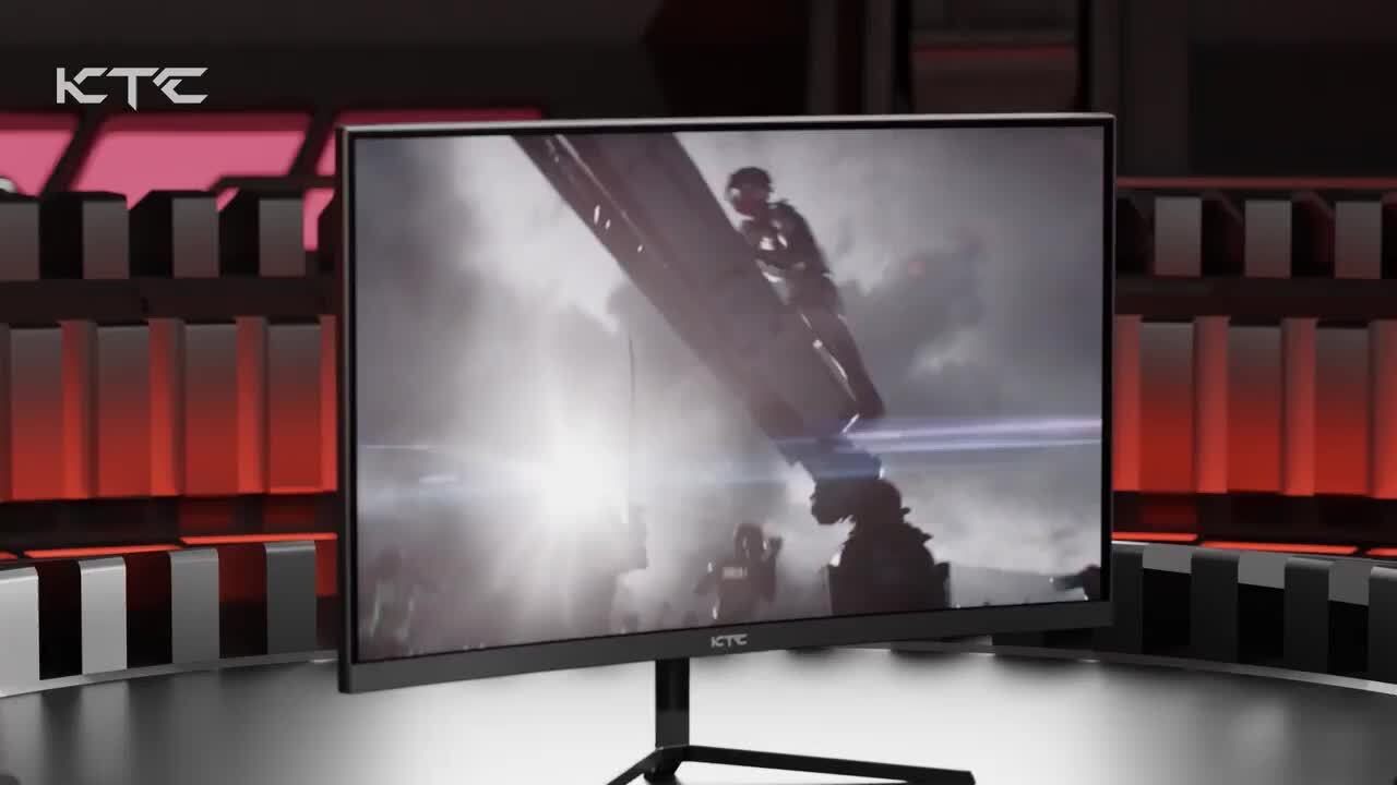 KTC H24S17 LCDディスプレイ湾曲ゲーミングモニター　HDMI FHD 楽天市場】湾曲ゲーミングモニター 液晶ディスプレイ 24インチ