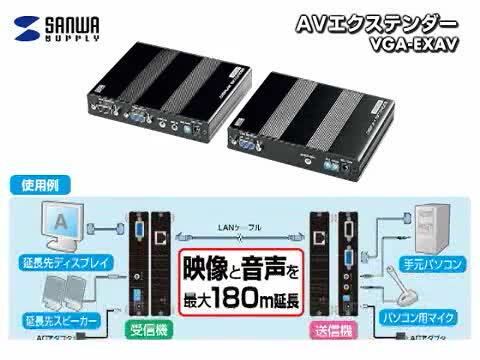 格安本物保証】 エクステンダー AVエクステンダー アナログ