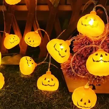 未使用　Halloween イルミネーション ジャックランタン ハロウィン 楽天市場】LEDイルミネーション 電池式 ソーラライト ハロウィン