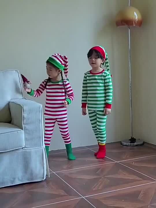 ✡【イルムス限定】パジャマを着たサンタと女の子のセット COLLECTION