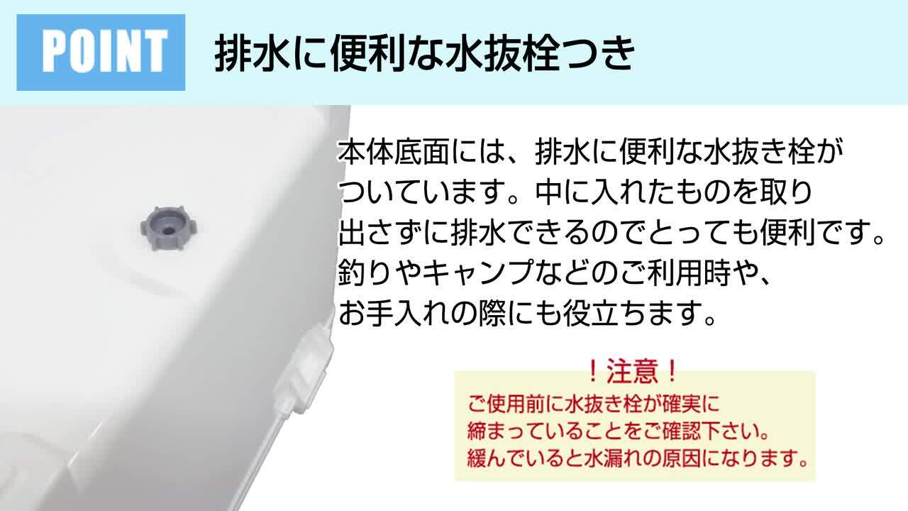 楽天市場】JEJアステージ クーラーボックス ベースランド 52L
