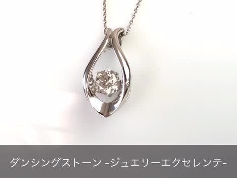 楽天市場】K18 揺れる ダイヤモンド ネックレス 0.1ct ダンシング 