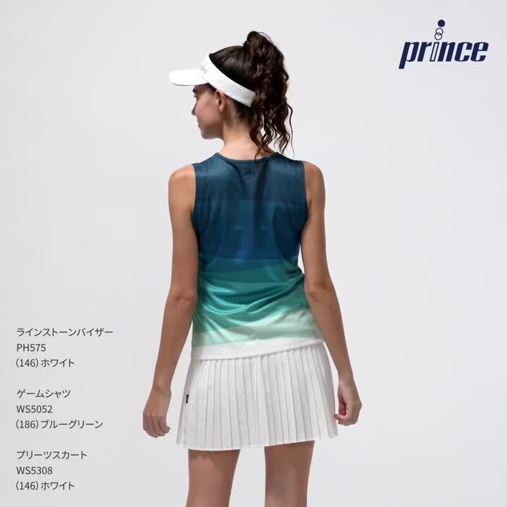 楽天市場】プリンス prince テニスウェア レディス プリーツ