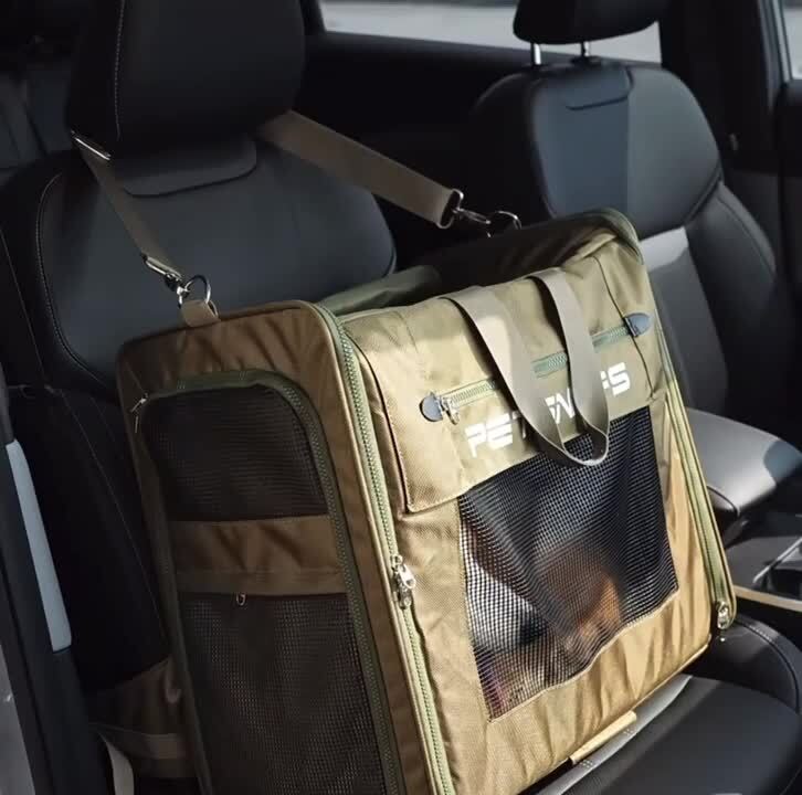 楽天市場】柴犬キャリー 大容量 ペットキャリー キャリーカート