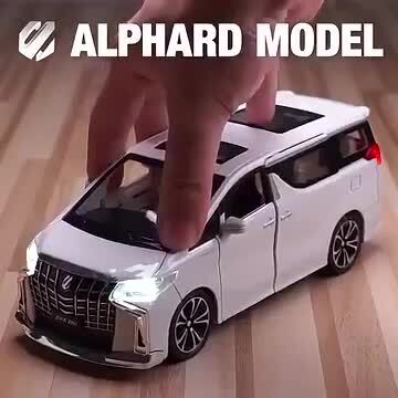 楽天市場】高級ミニカー トヨタアルファード 1:24スケール おもちゃの車 2024新モデル リアル コレクション 専用展示・収納ボックス付き  車のおもちゃ 合金の車 ダイカスト 音と光のシミュレーション ライセンス商品 送料無料 : りりのショップ