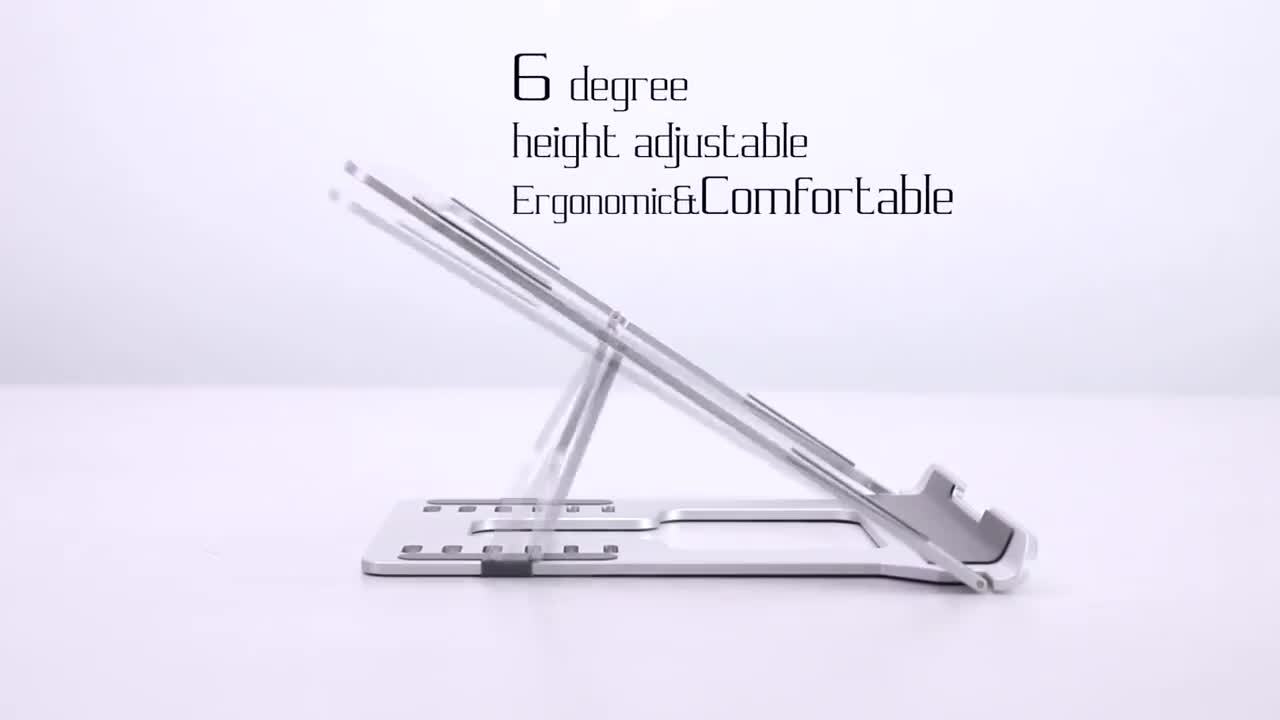 【美品】KAYLRE ラップトップスタンド シルバー Amazon.co.jp: ノートパソコン スタンド アルミ合金 360°回転 pc
