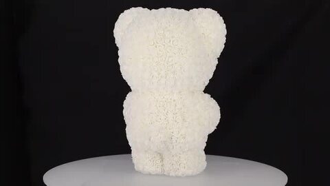楽天市場】テディベア ローズ ぬいぐるみ【スタンディング