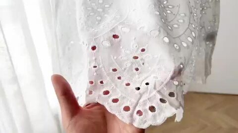 Lilette ブラウス　【エリン】半袖 楽天市場】【半額クーポン対象】ブラウス 刺繍 レース 半袖