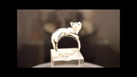 楽天市場】銀の猫の指輪 ネコリング シルバー925 銀 silver925 ねこ