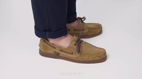 買取 公式 Paraboot モカシン/デッキシューズ レディース スリッポン