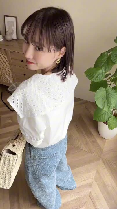 楽天市場】ブラウス レディース 春 夏 半袖 トップス セーラー襟