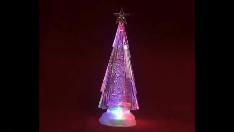 楽天市場】LED キラキラスノーツリー LEDウォーターツリー クリスマス