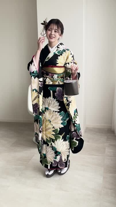 楽天市場】【レンタル】【振袖 アンティーク正絹着物+正絹袋帯