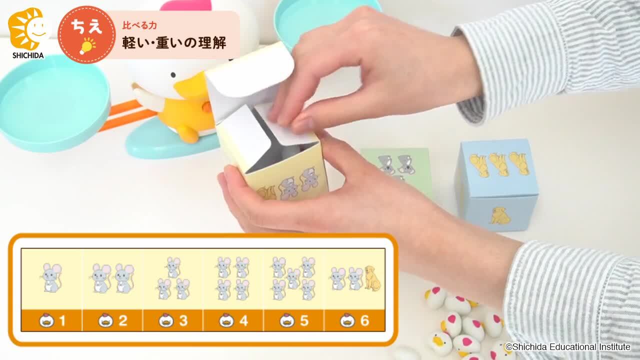 楽天市場】ちえ・かずのちからが身につくバランス遊び☆ しち