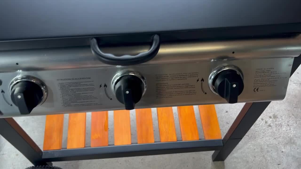 楽天市場】【屋外専用】LPガス BBQグリルグランディ GRANDY