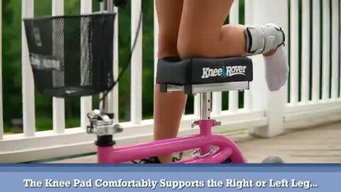 Knee Rover 膝用歩行器(ニースクーター) ブラック Amazon.co.jp: 折りたたみ式ニースクーター、ニーウォーカー