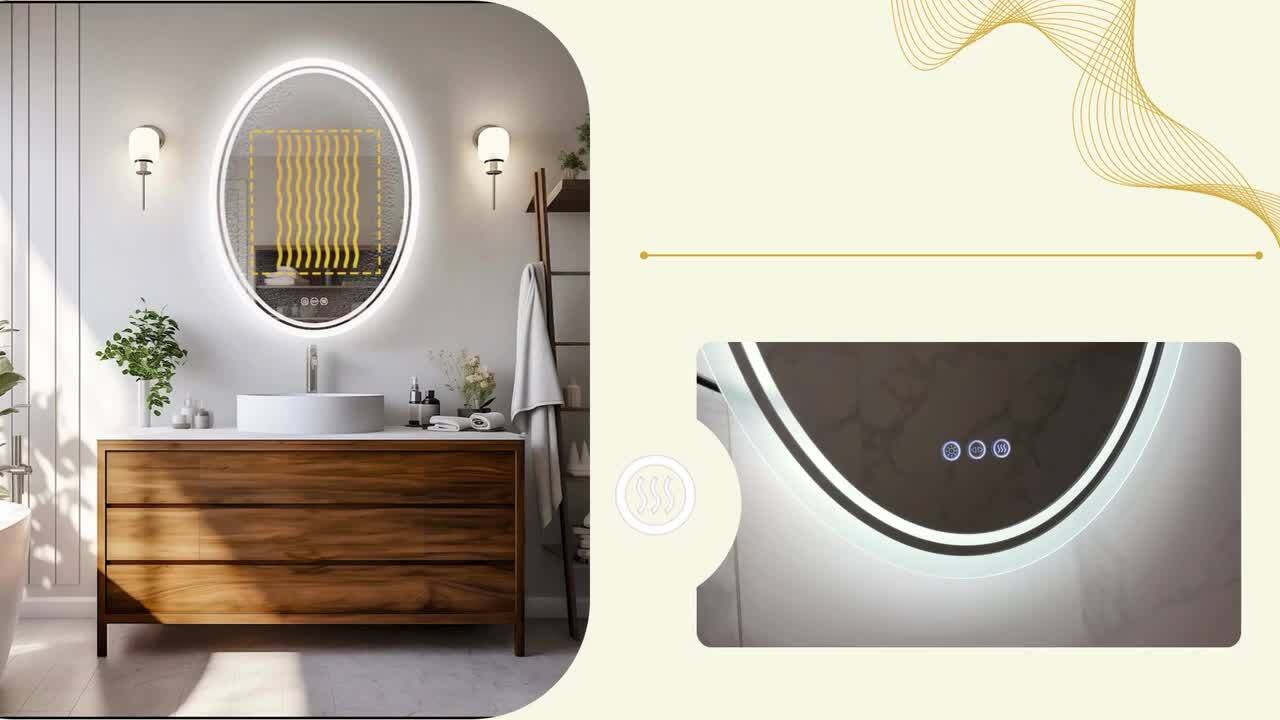 楽天市場】【在庫一掃!】LUVODI 洗面鏡 楕円 壁掛け 70cm×50cm 楽天市場】【在庫一掃!】LUVODI 洗面鏡 楕円 壁掛け 70cm×50cm