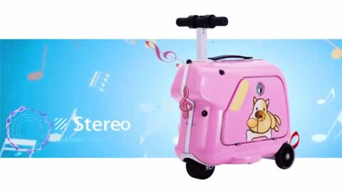 楽天市場】子供用 スーツケース 可愛い 電気スーツケース キッズ