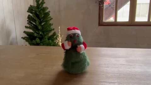 珍品サンタ ドラミングサンタ かわいい マニアック 超貴重 足ブラ ノルディックサンタ人形 レッド Lサイズ - 姫路市 雑貨店