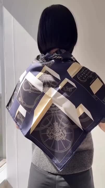楽天市場】HERMES エルメス スカーフリング シュヴァル Cheval