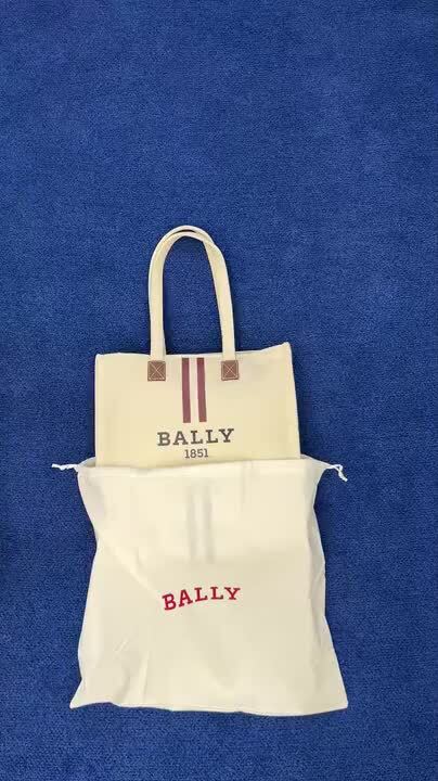 ☆【BALLY】☆Crystalia ナチュラル ファブリック ミニバッ.グ☆ ☆【BALLY】☆Crystalia ナチュラル ファブリック ミニバッ.グ