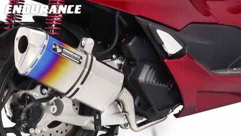 楽天市場】PCX JK05 R2 マフラー ステンレス : エンデュランス
