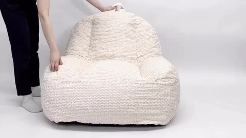 RE：COLLET リコレット ぼ～んと大きくなる BORN SOFA ブラック