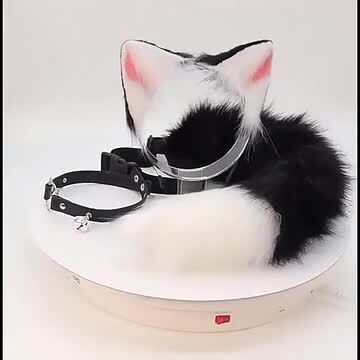 【即日発送】公式完売品 タグ付き！猫 コスプレ 楽天市場】コスプレ 猫 3点セット 仮装 衣装 黒猫 白猫