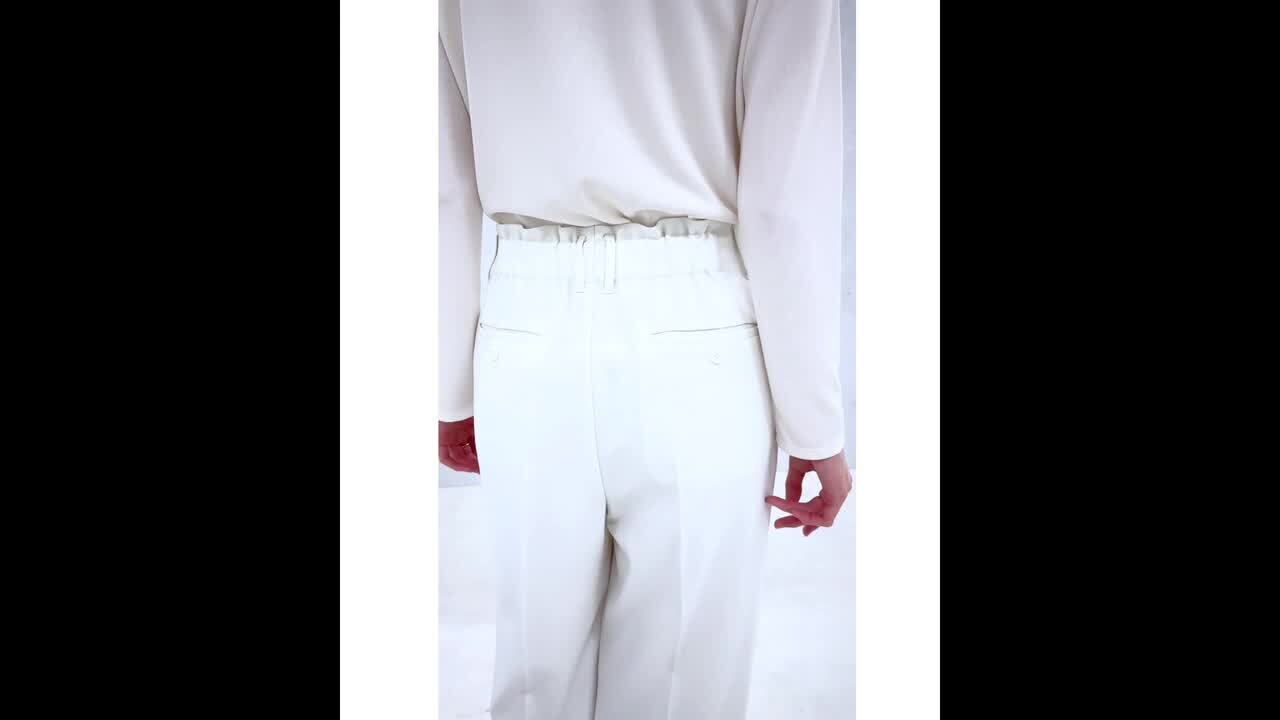 楽天市場】＜手洗い可能＞シャーク ツイード タック パンツ